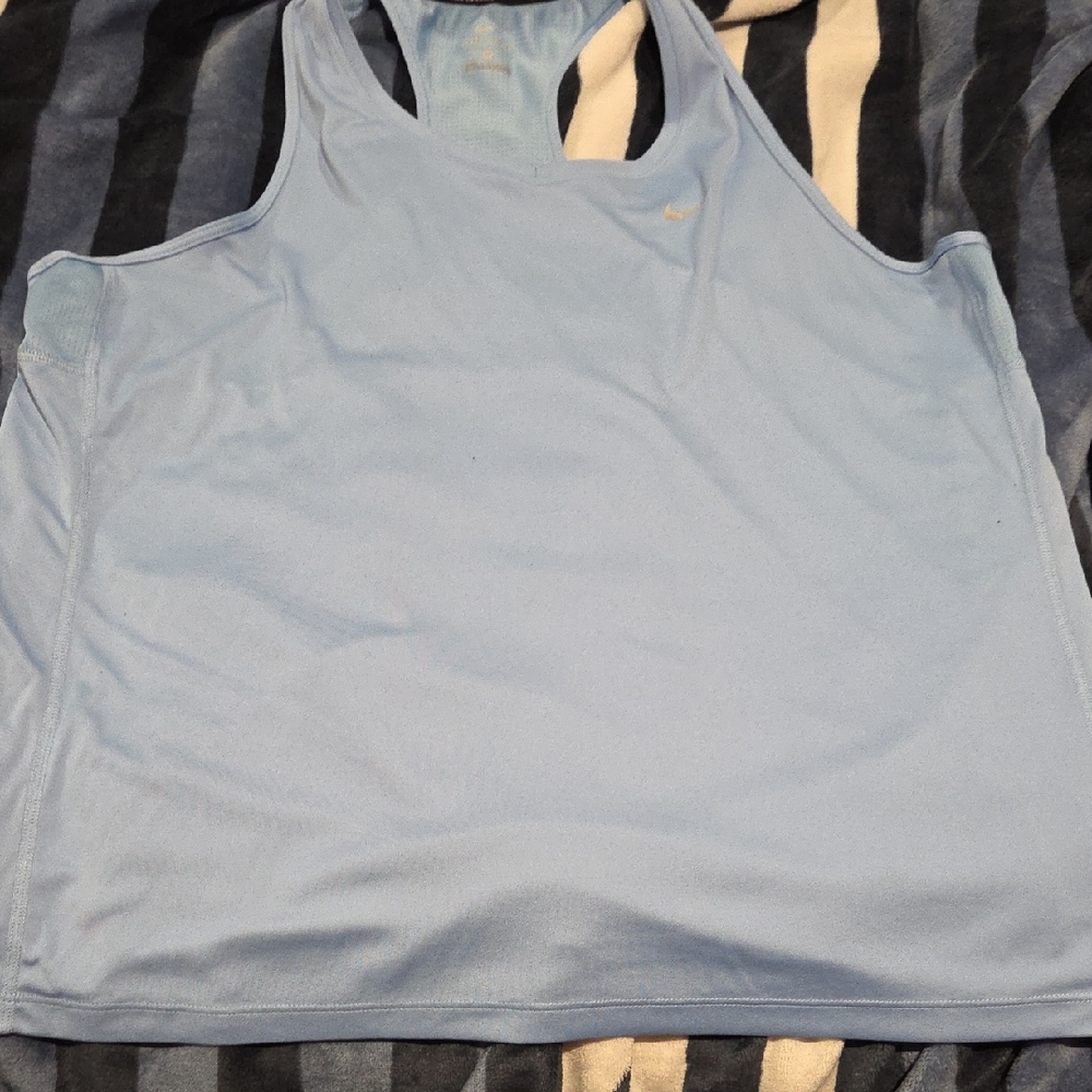 Nike Dri-FIT Blue Running Tank